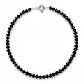Collar de Cristal Checo en Forma de Dona con Cristal Miyuki.