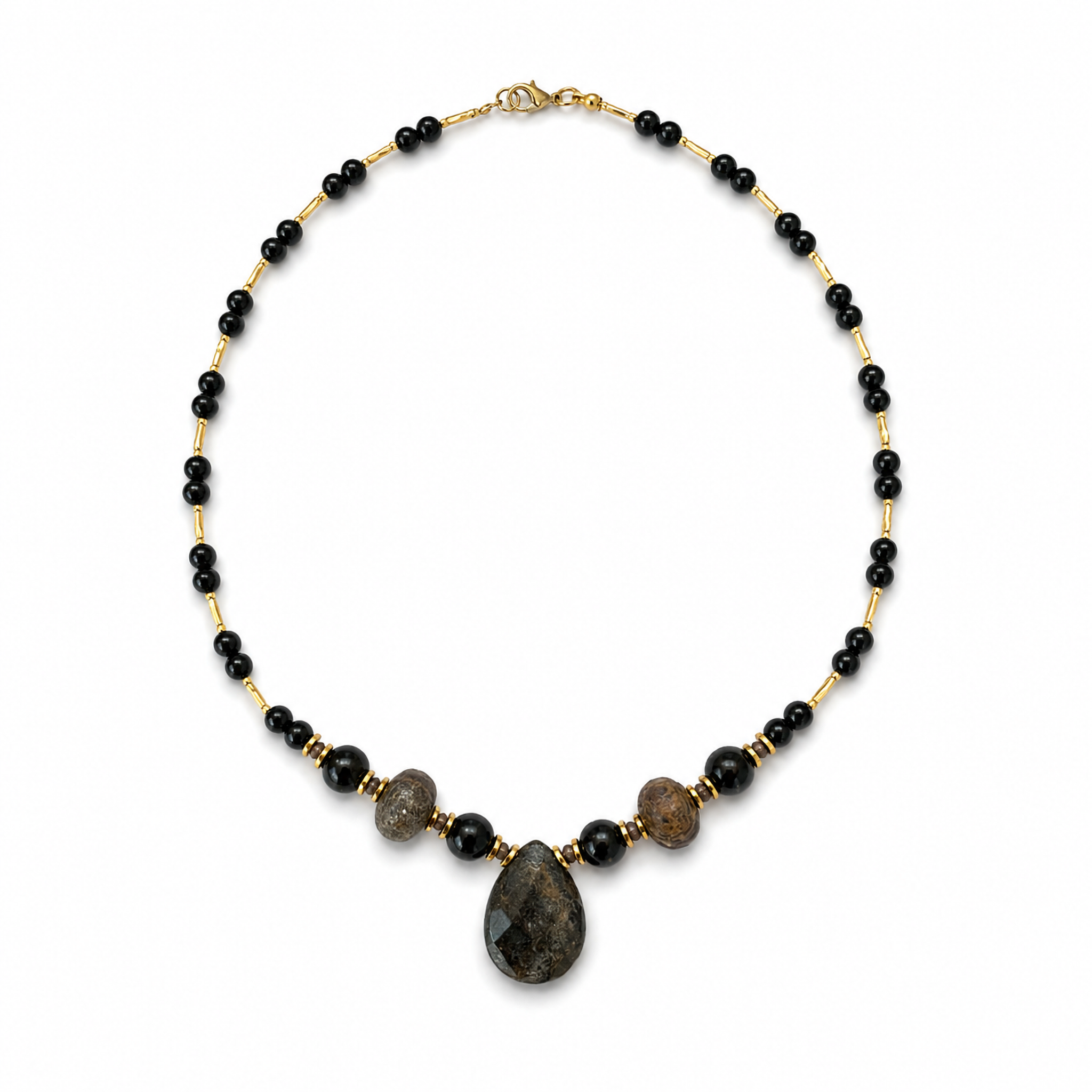 Collar de Ágata y Jaspe